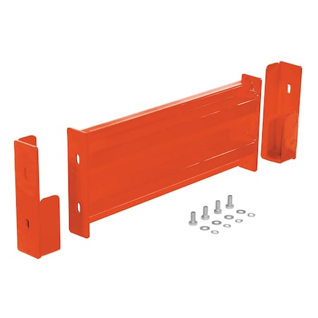 Vestil Drop-In Style Guard Rail 2 Ft Orange GR-F2R-DI-2-OR